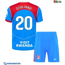 Fotballdrakt Barn Atletico Madrid Giuliano Simeone #20 Tredjedraktsett 2025-26 Kortermet (+ Korte bukser)